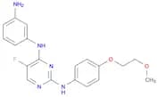 N4-(3-Aminophenyl)-5-fluoro-N2-(4-(2-methoxyethoxy)phenyl)pyrimidine-2,4-diamine
