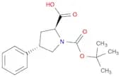 (2S,4S)-1-(tert-Butoxycarbonyl)-4-phenylpyrrolidine-2-carboxylic acid
