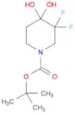 1-Boc-3, 3-difluoro-4,4-(dihydroxy)piperidine