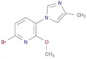 6-BROMO-2-METHOXY-3-(4-METHYL-1H-IMIDAZOL-1-YL)PYRIDINE