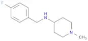4-(4-Fluorobenzylamino)-1-methylpiperidine