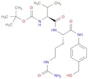 N-[(1,1-Dimethylethoxy)carbonyl]-L-valyl-N5-(aminocarbonyl)-N-[4-(hydroxymethyl)phenyl]-L-ornithin…