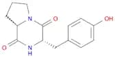 (3S,8aS)-Hexahydro-3-[(4-hydroxyphenyl)methyl]pyrrolo[1,2-a]pyrazine-1,4-dione