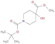 1-tert-Butyl 4-methyl 4-hydroxypiperidine-1,4-dicarboxylate