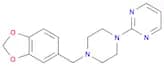 2-[4-(2H-1,3-benzodioxol-5-ylmethyl)piperazin-1-yl]pyrimidine