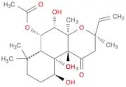 (3R,4aR,5S,6S,6aS,10S,10aR,10bS)-6-(Acetyloxy)-3-ethenyldodecahydro-5,10,10b-trihydroxy-3,4a,7,7,1…