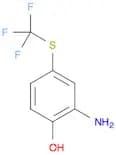 2-Amino-4-[(trifluoromethyl)sulfanyl]phenol