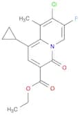 Ethyl 8-chloro-1-cyclopropyl-7-fluoro-9-methyl-4-oxo-4H-quinolizine-3-carboxylate