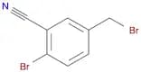 2-bromo-5-(bromomethyl)benzonitrile