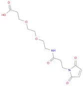 3-[2-[2-[[3-(2,5-Dihydro-2,5-dioxo-1H-pyrrol-1-yl)-1-oxopropyl]amino]ethoxy]ethoxy]propanoic acid
