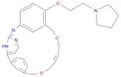 (16E)-11-[2-(1-Pyrrolidinyl)ethoxy]-14,19-dioxa-5,7,27-triazatetracyclo[19.3.1.12,6.18,12]heptacos…