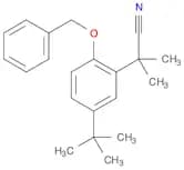 2-(2-(Benzyloxy)-5-(tert-butyl)phenyl)-2-methylpropanenitrile