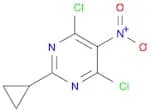 4,6-Dichloro-2-cyclopropyl-5-nitropyrimidine