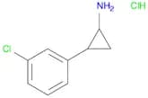 2-(3-Chlorophenyl)cyclopropanamine hydrochloride