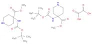 Bis(methyl 4-([(tert-butoxy)carbonyl]amino)piperidine-4-carboxylate) oxolate