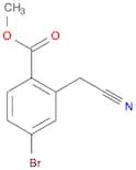 Methyl 4-bromo-2-(cyanomethyl)benzoate