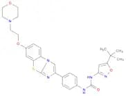 N-(5-tert-Butylisoxazol-3-yl)-N'-[4-[7-[2-(morpholin-4-yl)ethoxy]imidazo[2,1-b][1,3]benzothiazol-2…