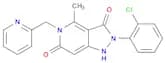 2-(2-Chlorophenyl)-4-methyl-5-(pyridin-2-ylmethyl)-1H-pyrazolo[4,3-c]pyridine-3,6(2H,5H)-dione