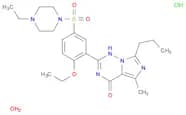 2-[2-Ethoxy-5-[(4-ethyl-1-piperazinyl)sulfonyl]phenyl]-5-methyl-7-propylimidazo[5,1-f][1,2,4]triaz…