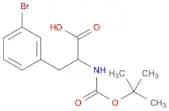 3-(3-Bromophenyl)-2-[(tert-butoxycarbonyl)amino]propanoic acid