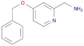 4-(Phenylmethoxy)-2-pyridinemethanamine