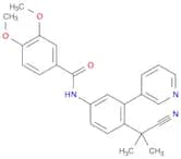 N-[4-(1-cyano-1-methylethyl)-3-(pyridin-3-yl)phenyl]-3,4-dimethoxybenzamide