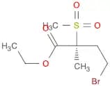 Ethyl (2S)-4-bromo-2-methyl-2-(methylsulfonyl)butanoate