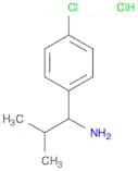 1-(4-Chlorophenyl)-2-methylpropan-1-amine hydrochloride