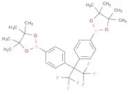 2,2'-((perfluoropropane-2,2-diyl)bis(4,1-phenylene))bis(4,4,5,5-tetramethyl-1,3,2-dioxaborolane)