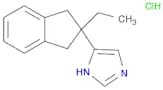 4-(2-Ethyl-2-indanyl)imidazole hydrochloride
