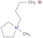 Pyrrolidinium, 1-​butyl-​1-​methyl-​, bromide (1:1)