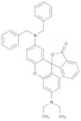 2'-(Dibenzylamino)-6'-(diethylamino)-3H-spiro[isobenzofuran-1,9'-xanthen]-3-one