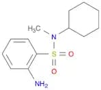 2-amino-N-cyclohexyl-N-methylbenzene-1-sulfonamide