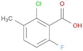 2-Chloro-6-fluoro-3-methylbenzoic acid