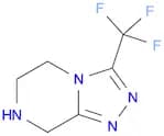 3-(trifluoromethyl)-5H,6H,7H,8H-[1,2,4]triazolo[4,3-a]pyrazine