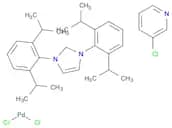 (1,3-Bis(2,6-diisopropylphenyl)imidazolidene) ( 3-chloropyridyl) palladium(II) dichloride