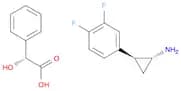 (1R,2S)-2-(3,4-Difluorophenyl)cyclopropanaminium (2R)-hydroxy(phenyl)ethanoate