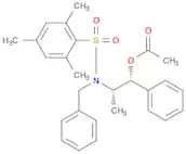 Acetic acid (1R,2S)-2-[N-Benzyl-N-(mesitylenesulfonyl)amino]-1-phenylpropyl Ester [Reagent for dou…