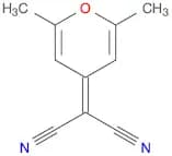 2-(2,6-Dimethyl-4H-pyran-4-ylidene)malononitrile