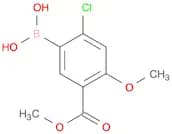 2-Chloro-4-methoxy-5-(methoxycarbonyl)phenylboronic acid