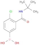 4-Chloro-3-(t-butylcarbamoyl)phenylboronic acid