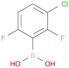 (3-Chloro-2,6-difluorophenyl)boronic acid