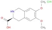 (S)-6,7-Dimethoxy-1,2,3,4-tetrahydro-3-isoquinolinecarboxylic acid, HCl
