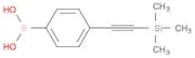 (4-((trimethylsilyl)ethynyl)phenyl)boronic acid