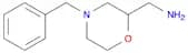 (4-benzylmorpholin-2-yl)methanamine