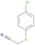 2-((4-Chlorophenyl)thio)acetonitrile