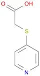 2-(Pyridin-4-ylthio)acetic acid