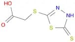 (5-Mercapto-1,3,4-thiadiazol-2-ylthio)acetic acid