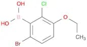 6-Bromo-2-chloro-3-ethoxyphenylboronic acid