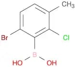 6-Bromo-2-chloro-3-methylphenylboronic acid